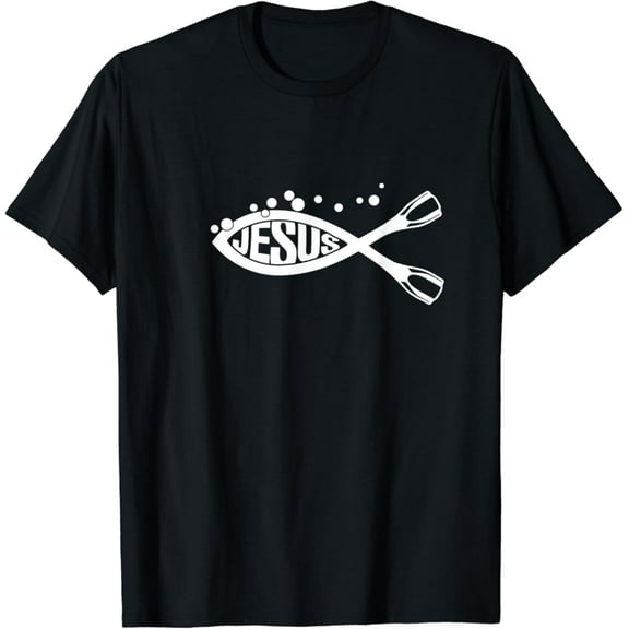 Simple Fit Christian Scuba Diving Jesus Dive Fish Faith Diver God Gifts T-Shirt All Size S-5XL