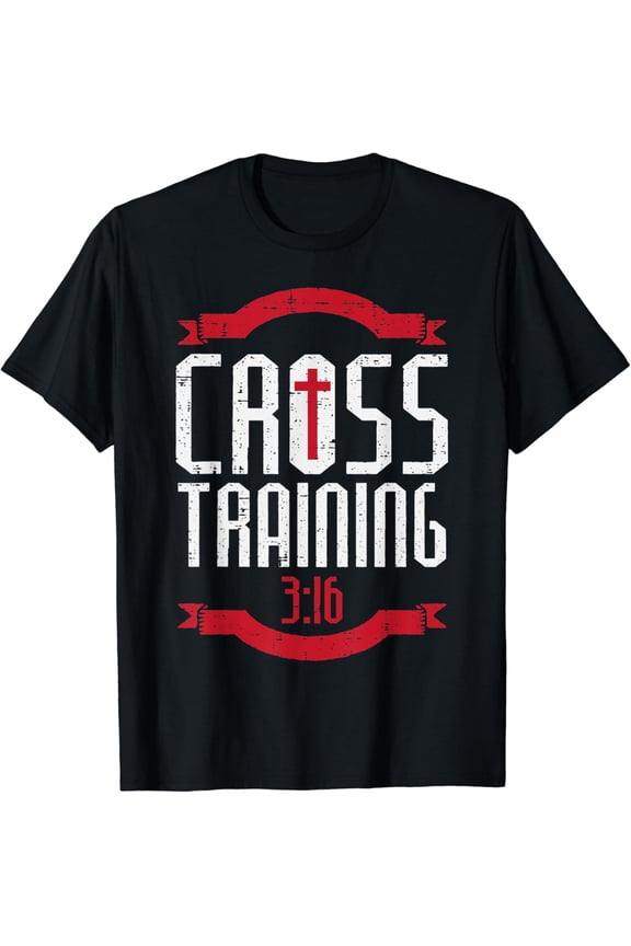Cross Training 3:16 Workout Fitness Christian Men Women T-Shirt