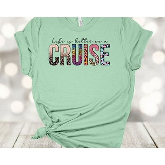 Simple Fit Cruise Shirt, Life Is Better On A Cruise, Cruise Tee, Family Cruise, Couples Cruise, Soft Unisex Tee, Plus Sizes Available All Size S-5XL