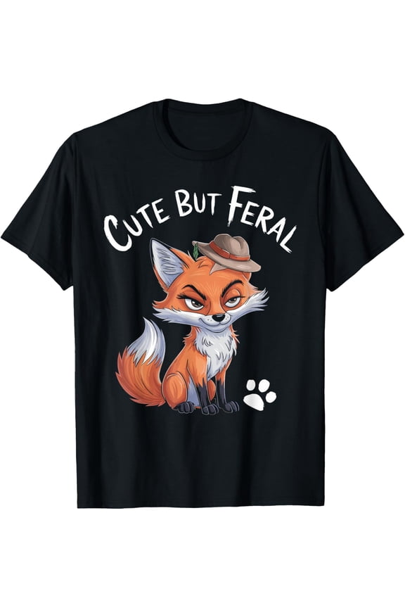 Cute But Feral Fox T-Shirt