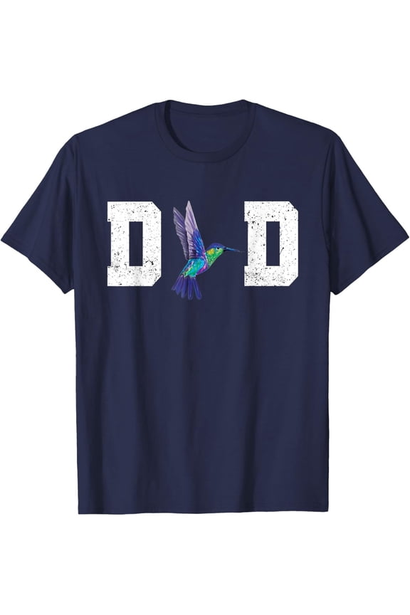 Cute Hummingbird Dad Design Love Bird For Men T-Shirt All Size S-5Xl