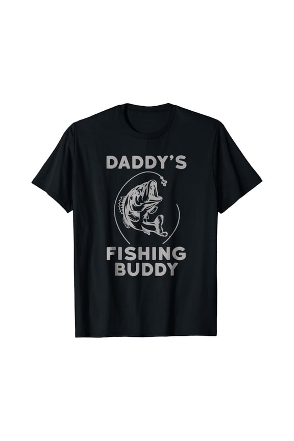 Daddy'S Fishing Buddy Perfect Dad Gift Shirt