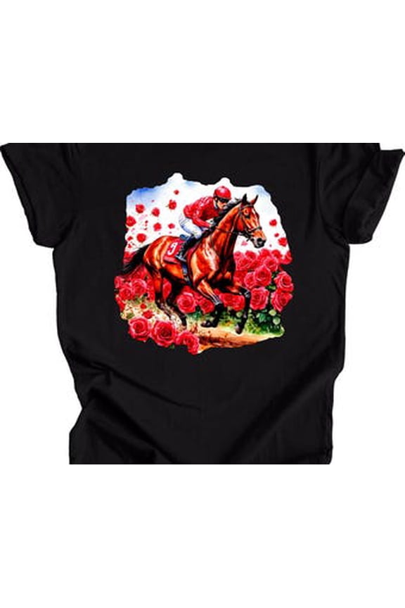 Derby Shirt, Kentucky Horse Races, Run For Roses, Bluegrass State, Soft Unisex Tee, Plus Sizes Available All Size S-5XL