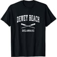 thumbnail image 1 of Simple Fit Dewey Beach Delaware Vintage Nautical Paddles Sports Oars T-Shirt All Size S-5XL, 1 of 5