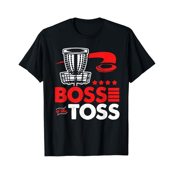 Simple Fit Disc Golf Boss Of The Toss T-Shirt All Size S-5Xl