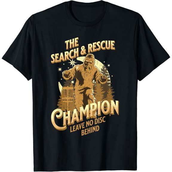 Simple Fit Disc Golf - Search & Rescue Champion Ii T-Shirt All Size S-5Xl