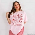 thumbnail image 1 of Simple Fit Drunk In Love Bachelorette Party Shirts Love Day Bachelorette Whimsical Drunk In Love Theme Lover Bachelorette Gift Top, 1 of 2