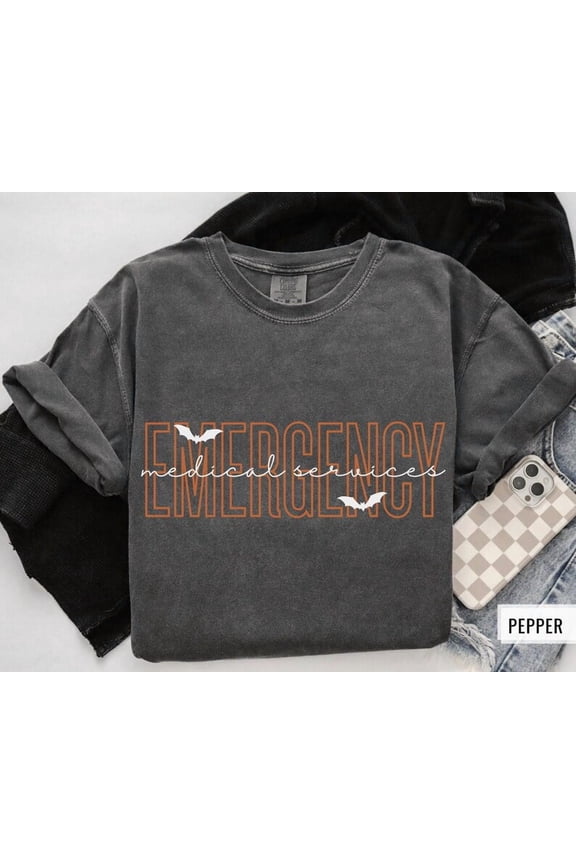 Simple Fit Ems , Emergency Medical Services, Fall Ems Shirt, Ems Fall Tshirt, Gift For Ems, Ems Gift, Cute Ems Tshirt Tee All Size S-5XL