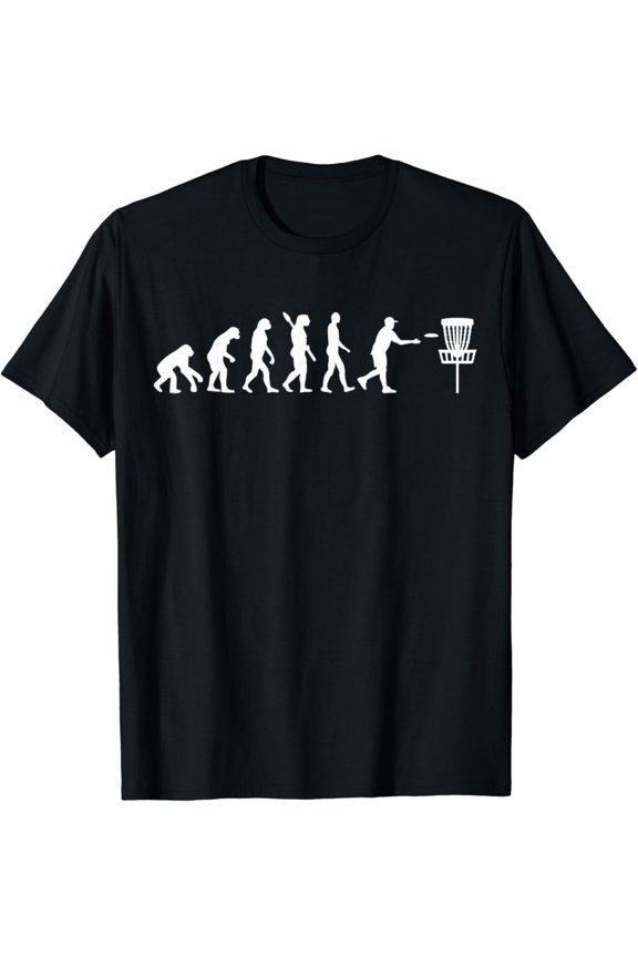 Evolution Disc Golf T-Shirt All Size S-5Xl