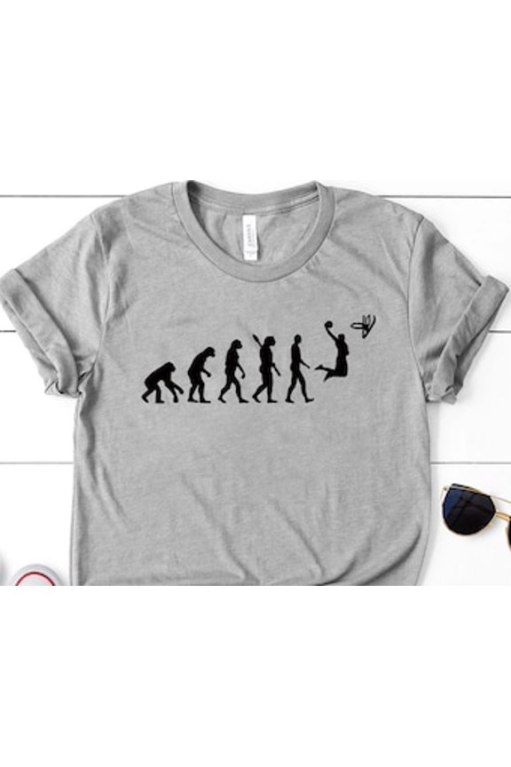 Evolution Of Human Basketball Shirt, Basketball Evolution Shirt, Basketball Shirt, Basketball Player Shirt, Evolution Shirt, Sport Tee