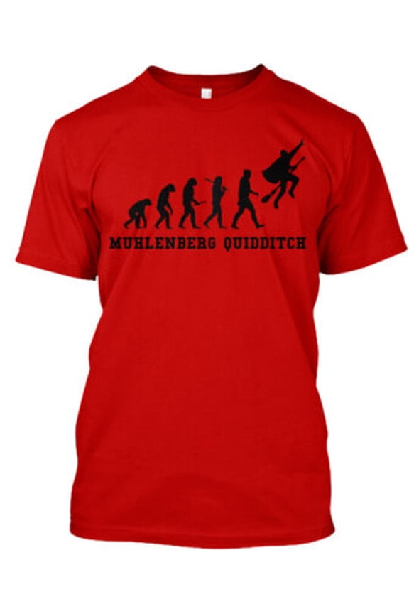 Evolution Of Quidditch T-Shirt Made in the USA All Size S-5XL
