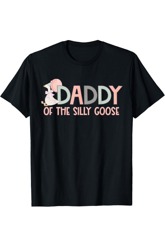 Family Duck 1St Birthday Daddy Of The Goose Birthday T-Shirt