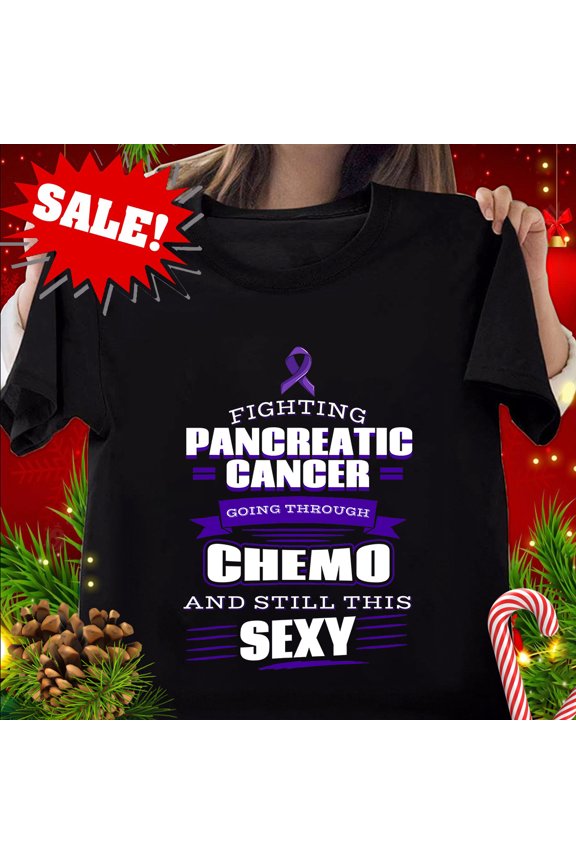 Fighting Pancreatic Cancer Shirt, Pancreatic Cancer, Cancer Awareness Gift For Him/Her Gift For Him/Her