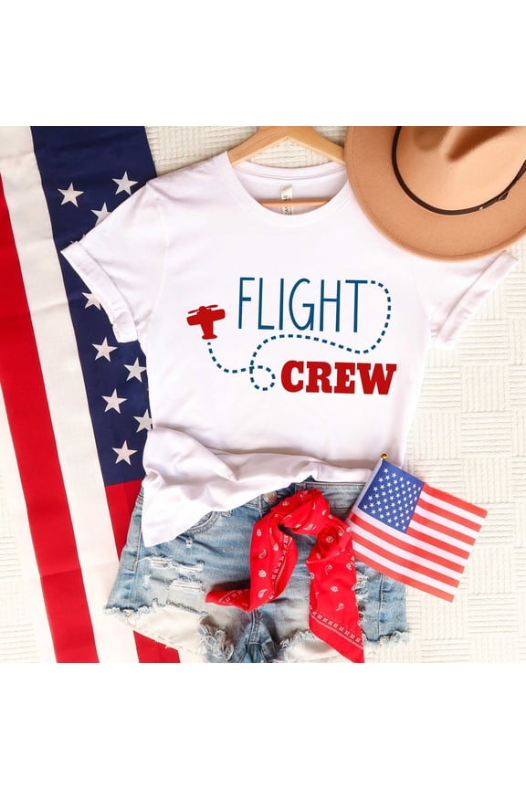 Flight Crew Shirt, Birthday Flight Crew Shirt, Airplane Birthday Shirt, Airplane Birthday Party, Independence Flight Shirt, Family Vacation
