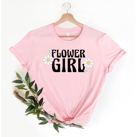 Simple Fit Flower Girl Shirt, Flower Girl Gift Cute Tshirt Flower Girl Top Flower Girl Ideas Flower Girl Proposal Flower Shirt Flower Girl Tshirt