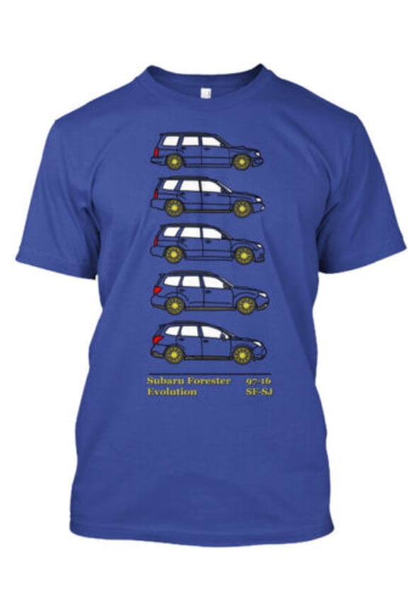 Forester Evolution T-Shirt Made in the USA All Size S-5XL