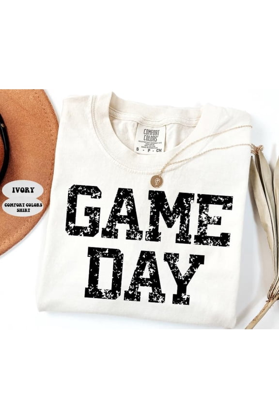 Game Day Shirt, Cute Tailgating Crewneck Pullover, Football Tailgate Outfit, Cozy Sports Fan Fall Boho Unisex ,Crewneck tee All Size S-5XL