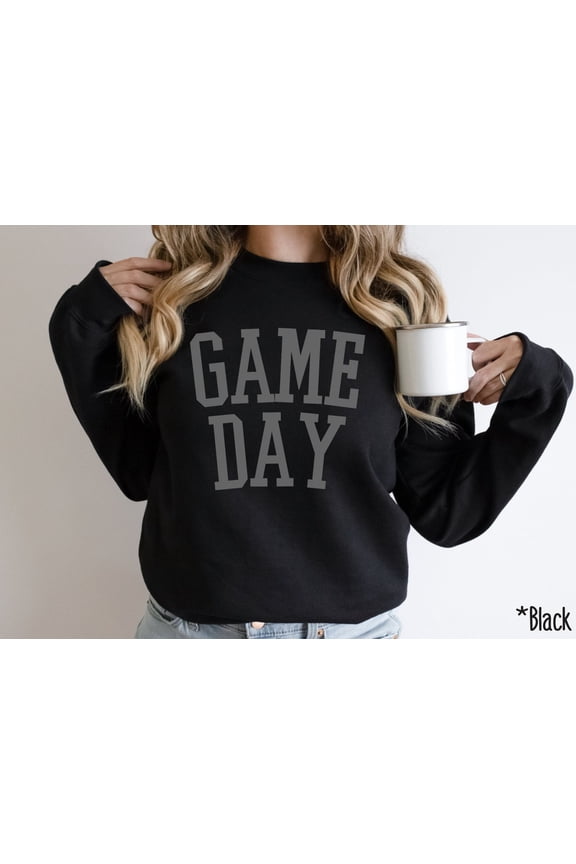 Game Day Sweatshirt - Football Sunday Sweater - Sports Sweatshirt - Baseball, Basketball, Softball - Unisex Crewneck Sweatshirt All Size S-5XL