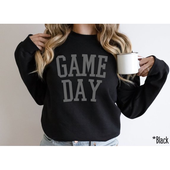 Simple Fit Game Day Sweatshirt - Football Sunday Sweater - Sports Sweatshirt - Baseball, Basketball, Softball - Unisex Crewneck Sweatshirt All Size S-5XL