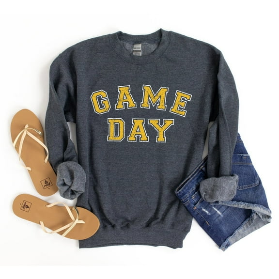 Simple Fit Game Day Sweatshirt, Game Day Sweater Women, Long Sleeve Game Day Tee, Sports Mom Sweatshirt, Basketball Shirt, Football Shirt, Baseball Sweater All Size S-5XL