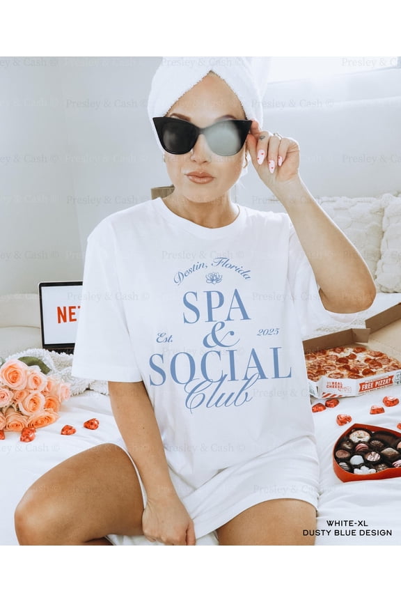 Simple Fit Girls Gone Mild Bachelorette Shirts Spa Bachelorette Merch Bride'S Spa Social Club Top Spa Slumber Party Pjs S-5Xld Shirt