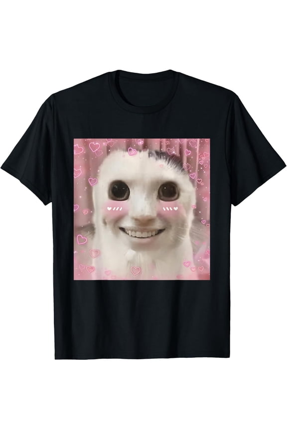 Goofy Ahh Cat Dank Cursed Weirdcore Cringey Banana Cat T-Shirt Hoodie Gift For Him/Her