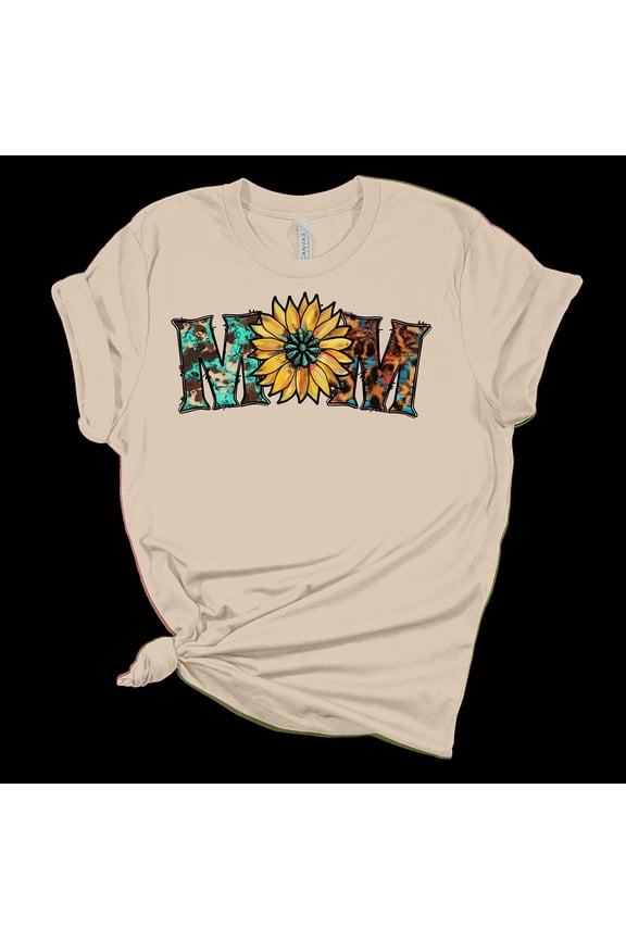 Gorgeous Mom Western Sunflower, Cowgirl, Unisex Tee, Plus Size Plus Sizes Available All Size S-5XL