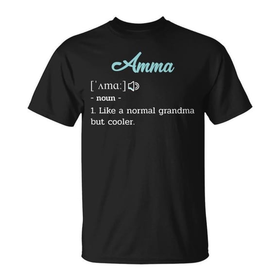 Simple Fit Grandma Amma Definition Gift For Womens Unisex T Shirt Gift For Him/Her