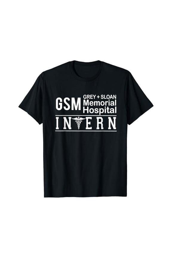 Grey Sloan Memorial Hospital Intern T-Shirt All Size S-5XL