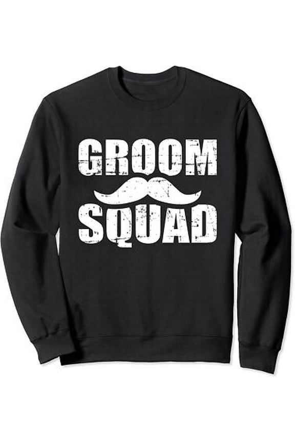 Groom Squad bachelor Party Wedding Celebration Unisex Crewneck Sweatshirt All Size S-5XL