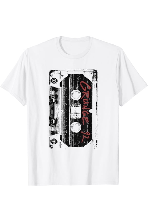 Grunge 90'S Vintage Concert Mixtape Retro T-Shirt All Size S-5Xl