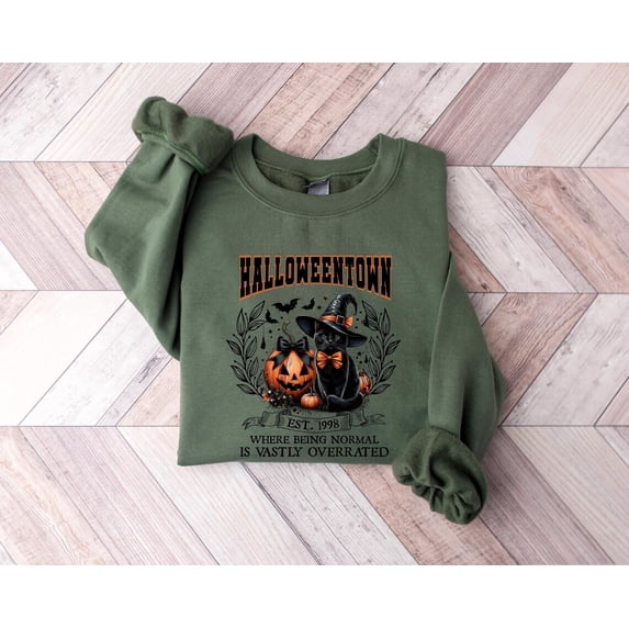 Simple Fit Halloweentown University Est 1998 Sweatshirt, Halloweentown , Halloweentown 1998 Shirt, Sweatshirt Gift For Him/Her Sweatshirt