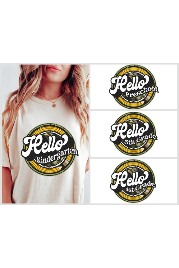 Hello School Shirt, Hello Teacher Shirt, Cute Student Sweatshirt, Gift For Teacher, Cute Teacher Hoodie, Back to School Sweatshirt