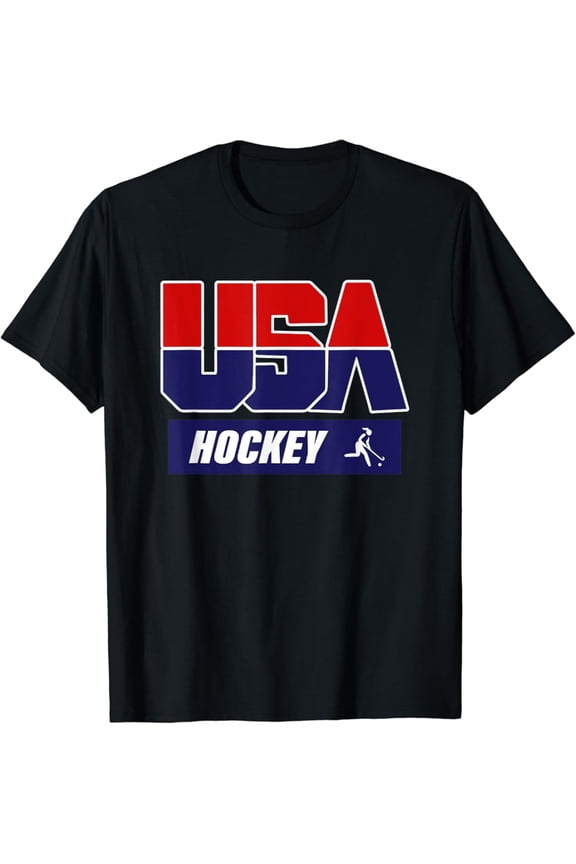 Hockey 2021 Usa Team T-Shirt All Size S-5Xl