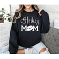 thumbnail image 1 of Simple Fit Hockey Mom Sweatshirt , Ice Hockey Mom Gift, Sports Mom , Hockey Fan Tee, Game Day Shirt, Cute Mom Life Shirt, Hockey Gift For Him/Her Sweatshirt, 1 of 5