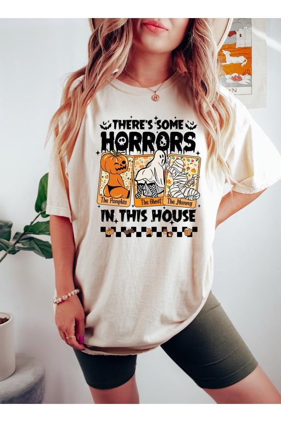 There Is Some Horrors In This House Shirt, Retro Happy Holidays Shirt, Happy Holidays , Trendy Happy Holidays Shirt, Happy Holidays Twerk Shirt All Size S-5Xl