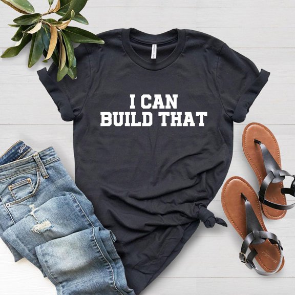 Simple Fit I Can Build That, Wood Working Shirt, Carpenter Gift, Wood Worker Shirt, Carpenter Shirt, Woodwork Gifts All Size S-5XL