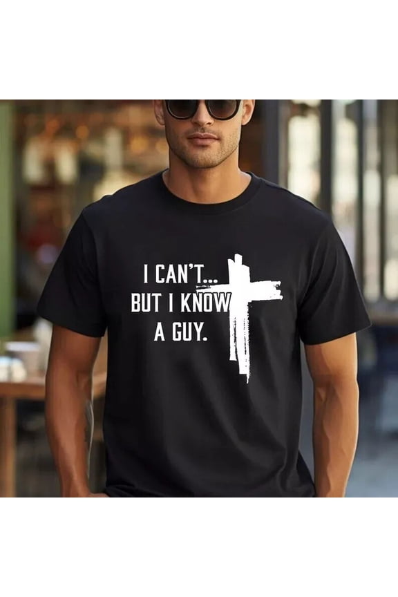 I Can'T But I Know A Guy T-Shirt Gift For Him/Her Gift For Him/Her