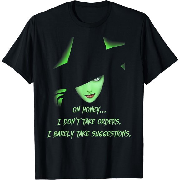 Simple Fit I Don'T Take Orders, Barely Take Suggestions Witchy Attitude T-Shirt