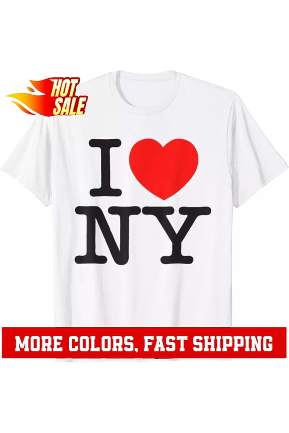 I Love Ny Love New York Heart Love Ny New York Unisex T-Shirt Gift For Him/Her