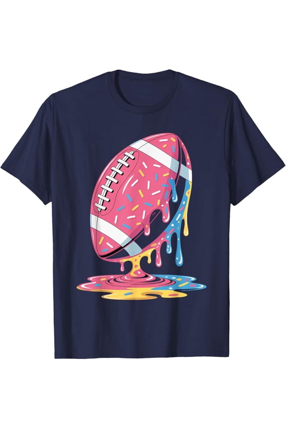 Ice Cream Drip Men Women Game American Football Drip T-Shirt Hoodie Gift For Him/Her