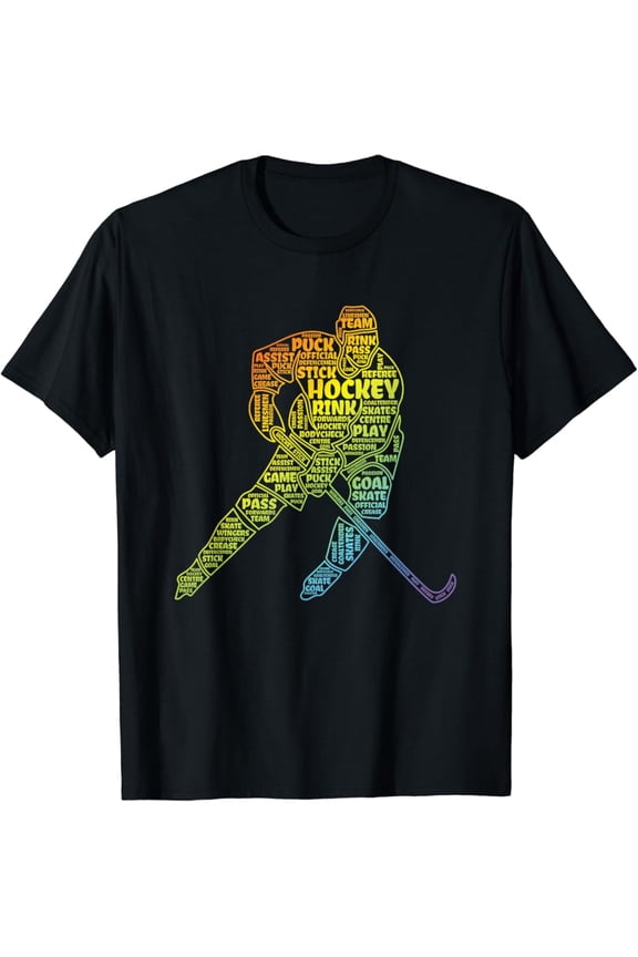 Ice Hockey Boy T-Shirt All Size S-5Xl