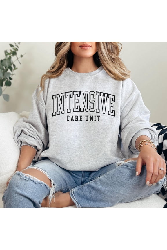 Icu Nurse , Intensive Care Unit Sweater, Icu Nursing Graduate, Gift For Intensive Care Unit Nurse Gift, Future Icu Nurse Crewneck All Size S-5XL
