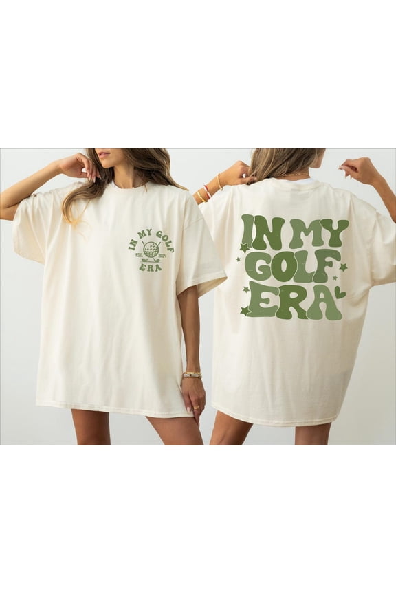 In My Golf Mom Era Shirt, Golf Mom Shirt, Golf Ball Shirt, Golf Shirt, Golf Gifts For Women Shirt, Gift for Mom Shirt All Size S-5XL