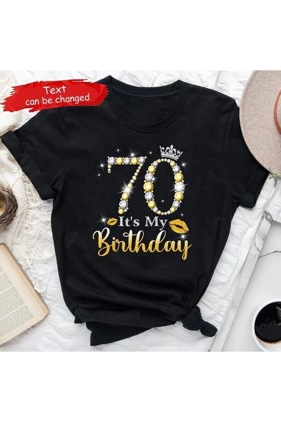 It'S My 70Th Birthday Shirt, 70 Years Old 1954 Birthday Shirt For Women, 70Th Bi Gift For Him/Her