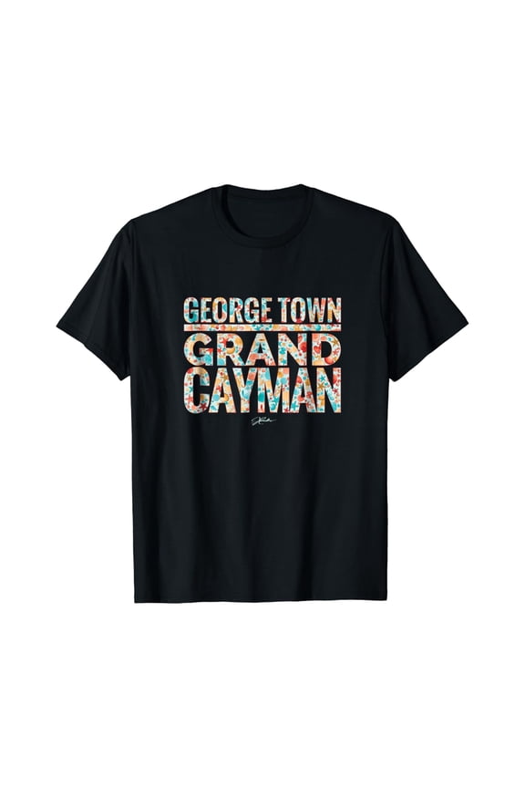 Jcombs: George Town, Grand Cayman Seashell Medley T-Shirt