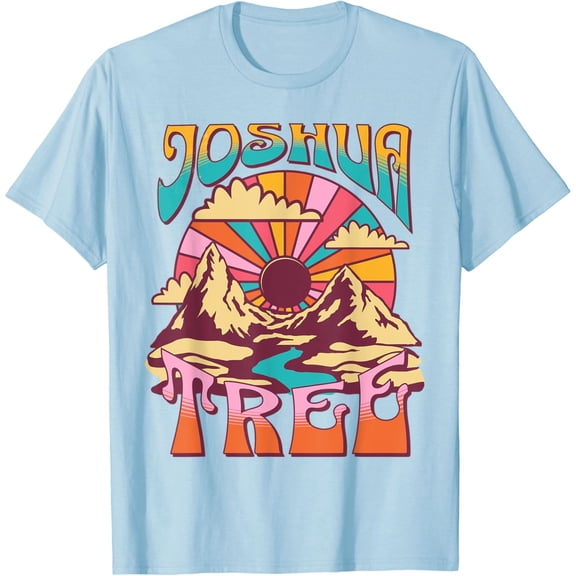 Simple Fit Joshua Tree California Nature Hiking Mountains Outdoors T-Shirt