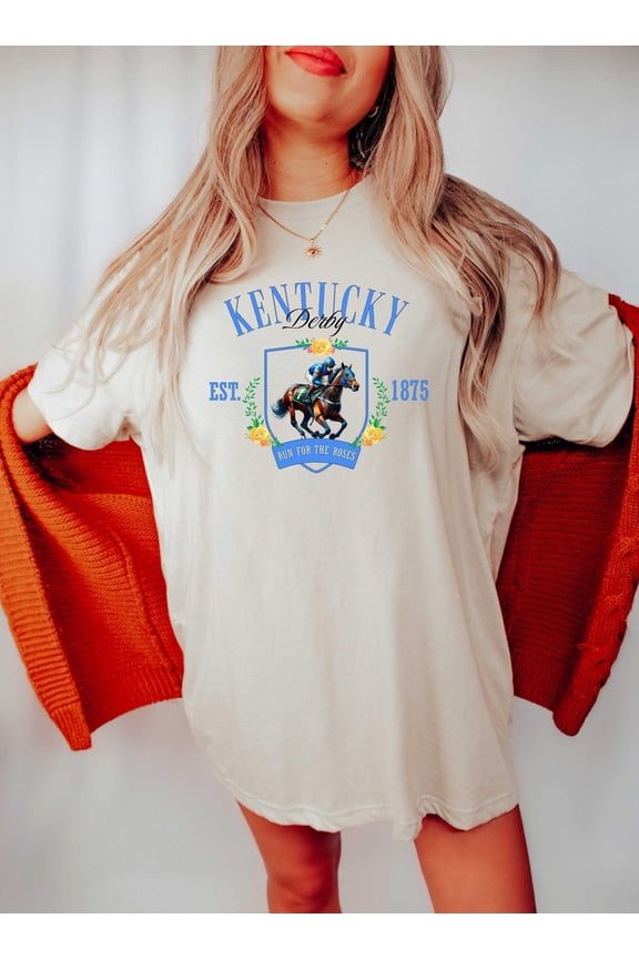 Kentucky Derby TShirt, Kentucky Derby , Women Kentucky Derby Sweater, Run For The Roses