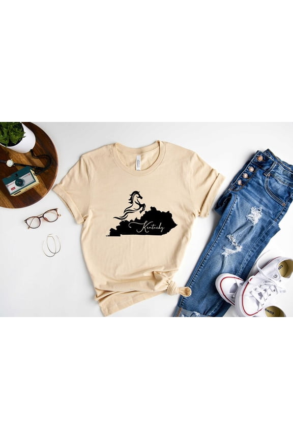 Kentucky US State Map Shirt, Kentucky Derby Shirt, Race Weekend Shirt, Kentucky Derby Vibes Shirt, Horse Lover Gift, Talk Derby To me Shirt