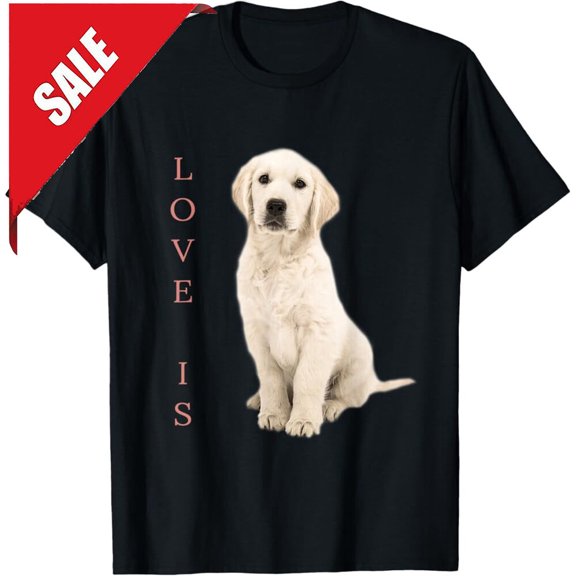 Simple Fit Labrador Retriever Shirt Women Men White Lab Mom Dad Dog Tee T-Shirt Gift For Him/Her